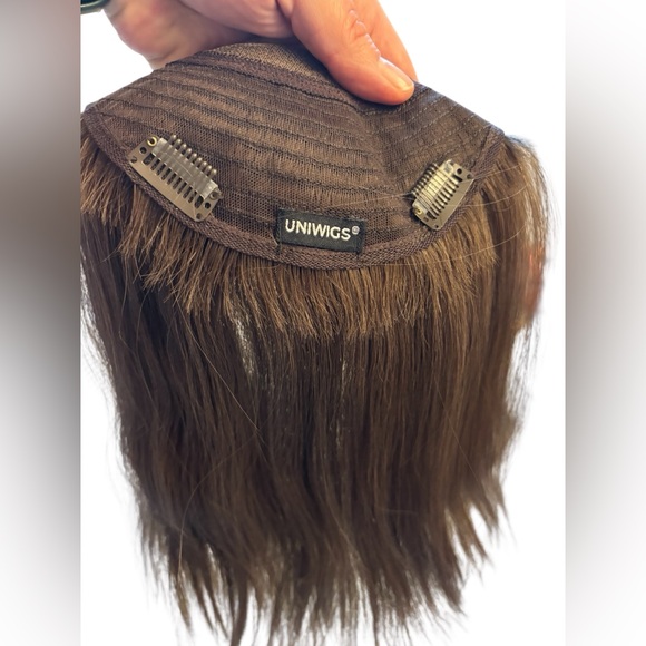 Uniwigs Airy Elegance Lace Top Human Hair Topper With Lace - Picture 12 of 14